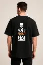 Sab  Daru ki Galti Hai Funny T - shirt Back side 